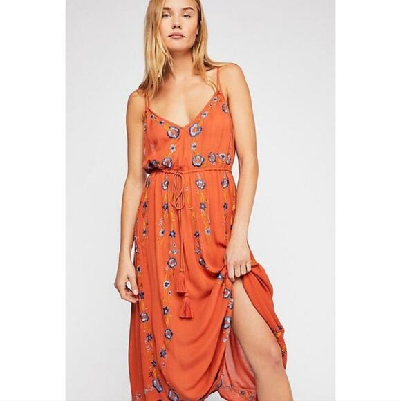 Free People Wild Georgia Embroidered Dress - Picture 8 of 9